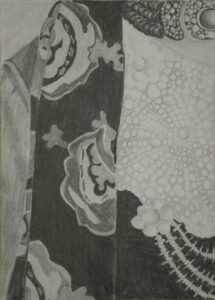 11 z.t potlood op papier17,5x12,5cm