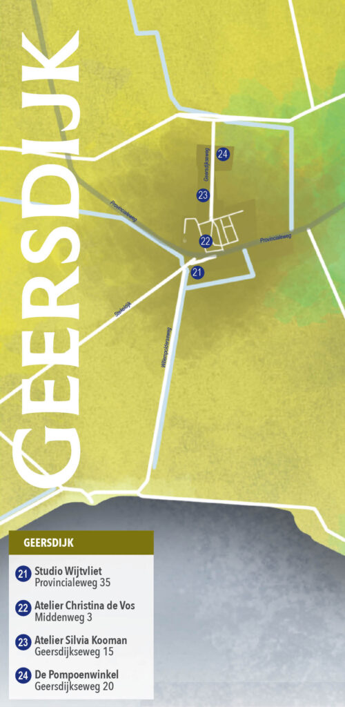 Kunstspoor Kaart Geersdijk